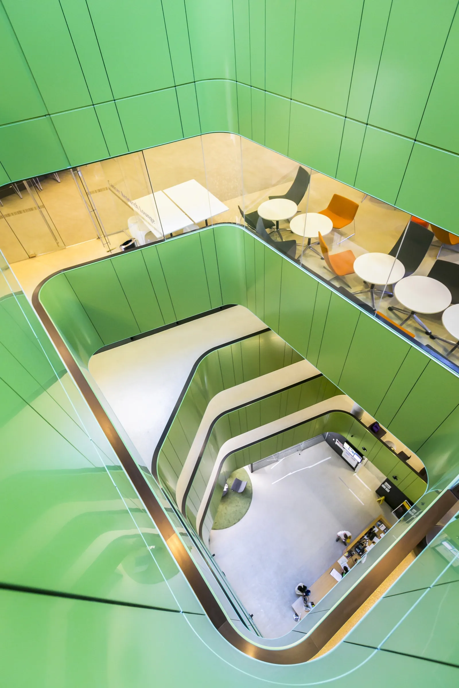 Children’s Cancer Institute, atrium