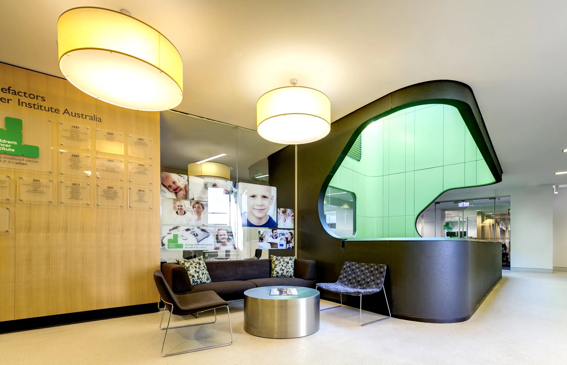 Children’s Cancer Institute, lounge
