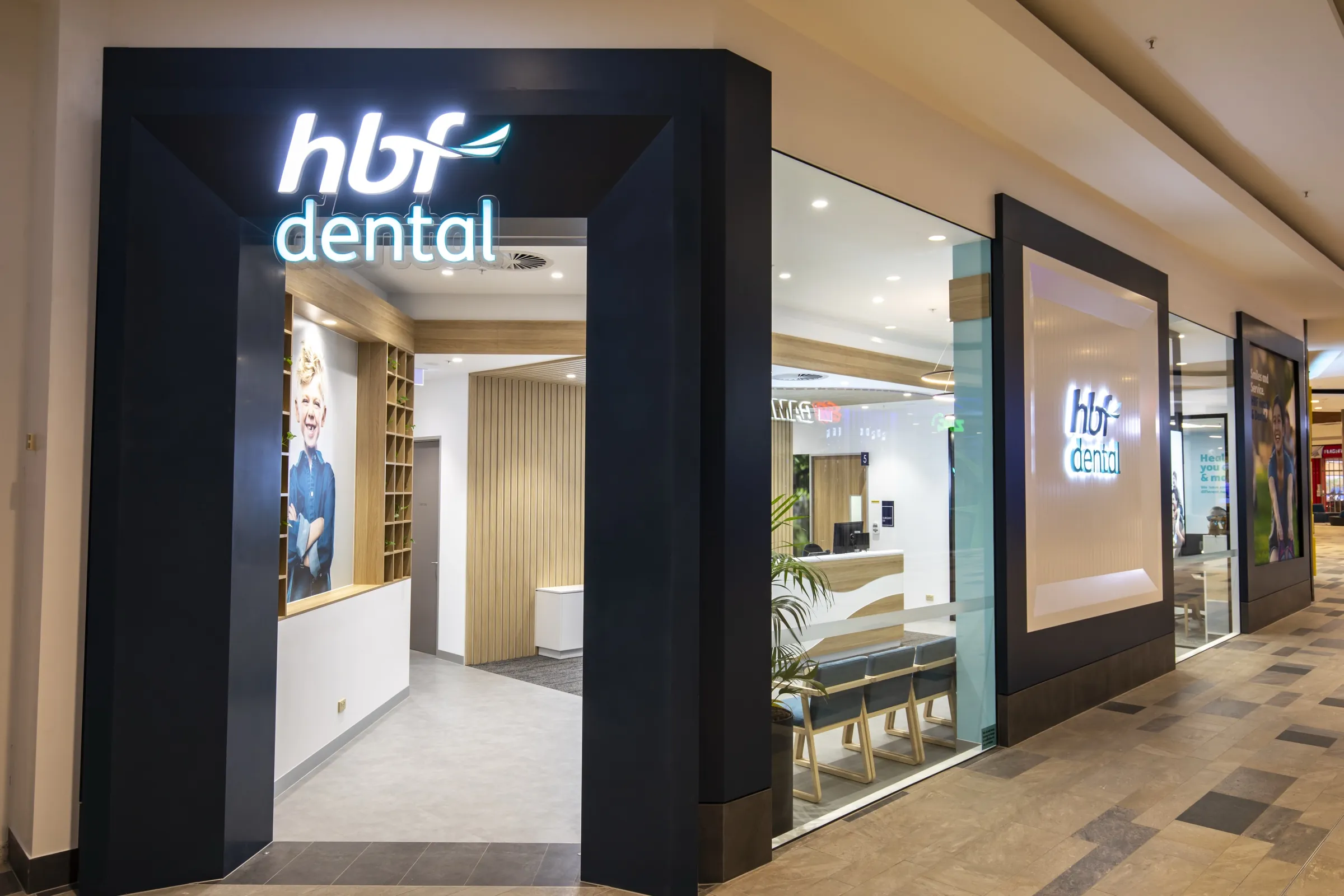 HBF Dental, entrance
