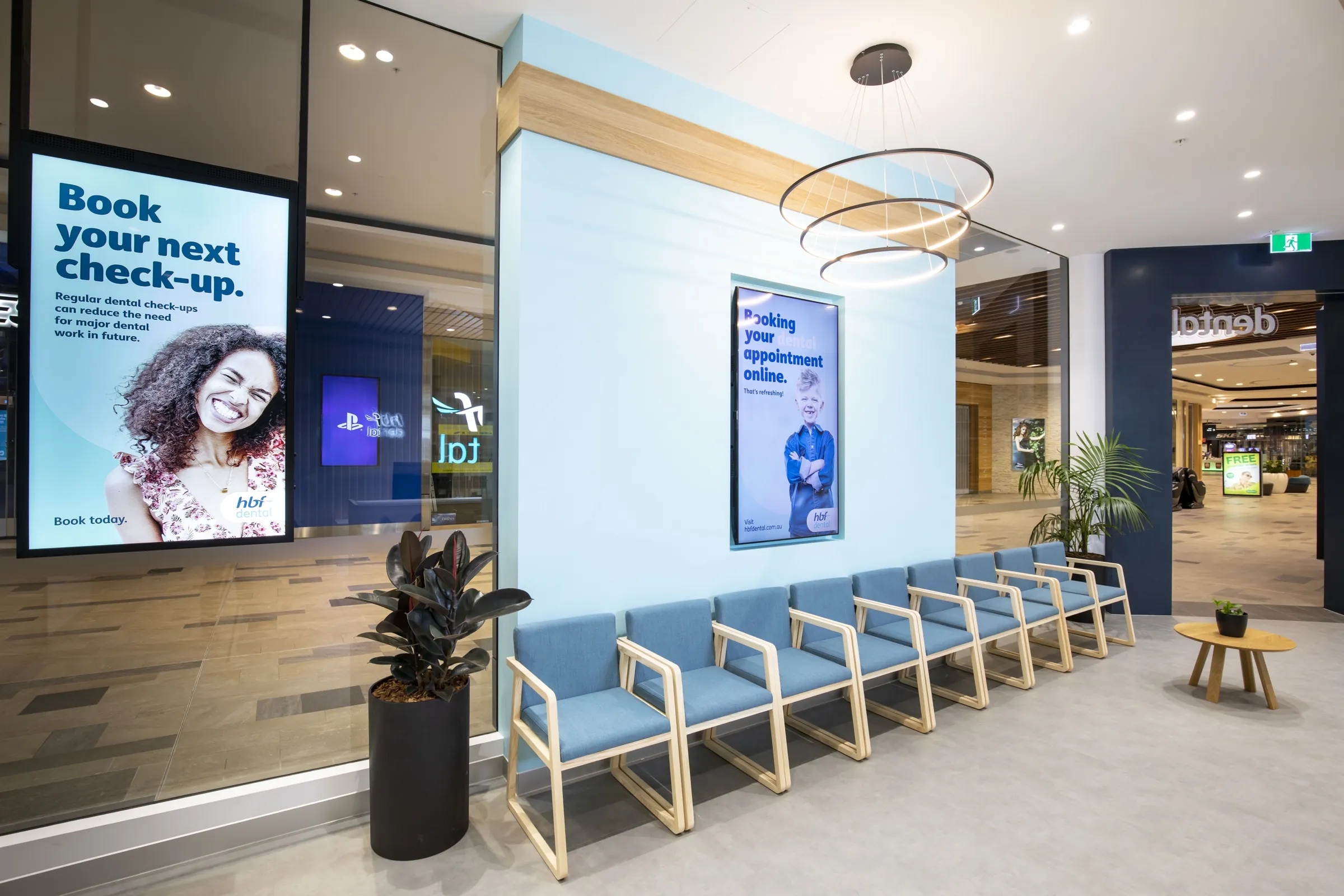 HBF Dental, waiting lounge