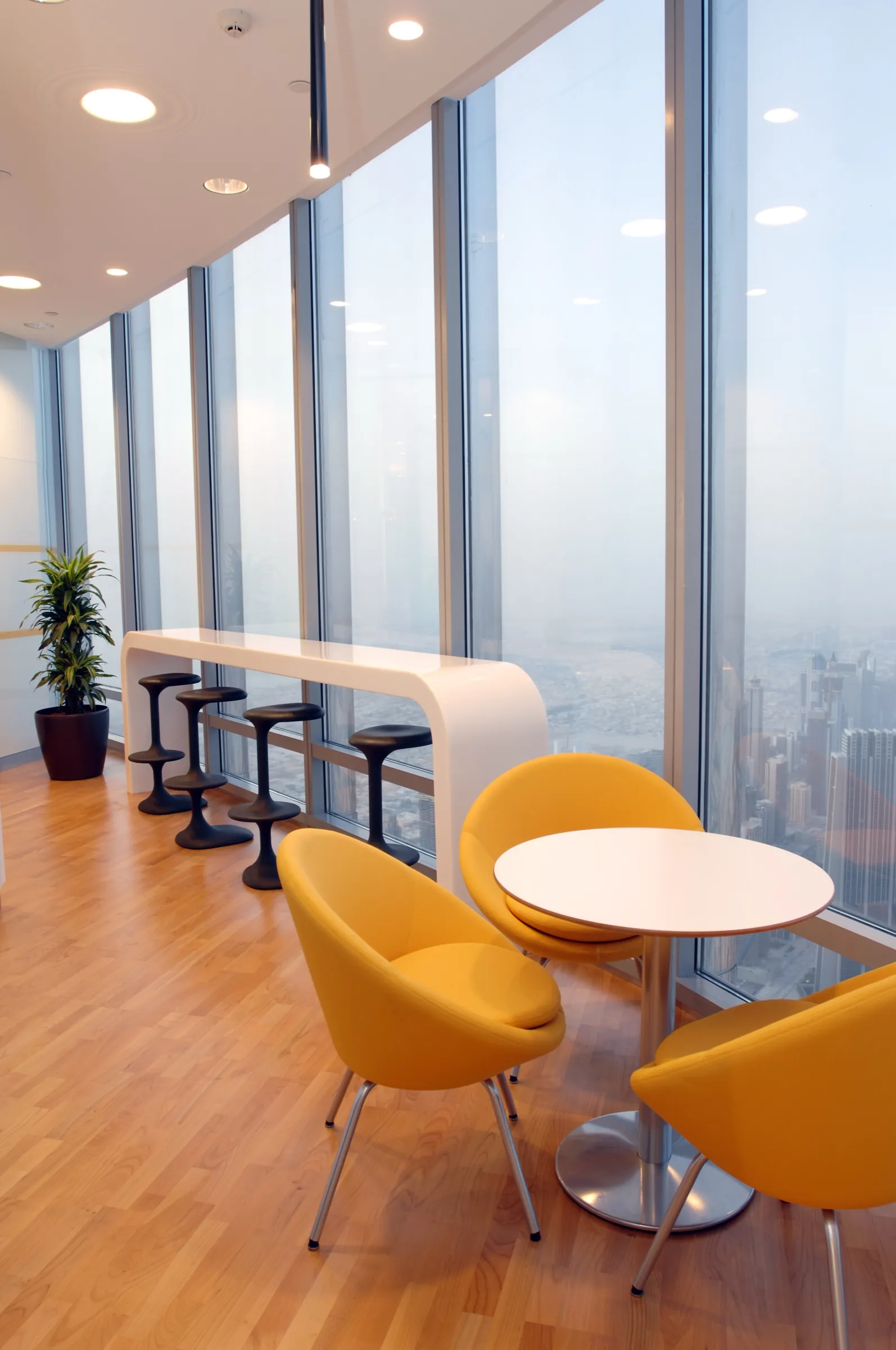 Level 139 Office, Burj Khalifa, cafe