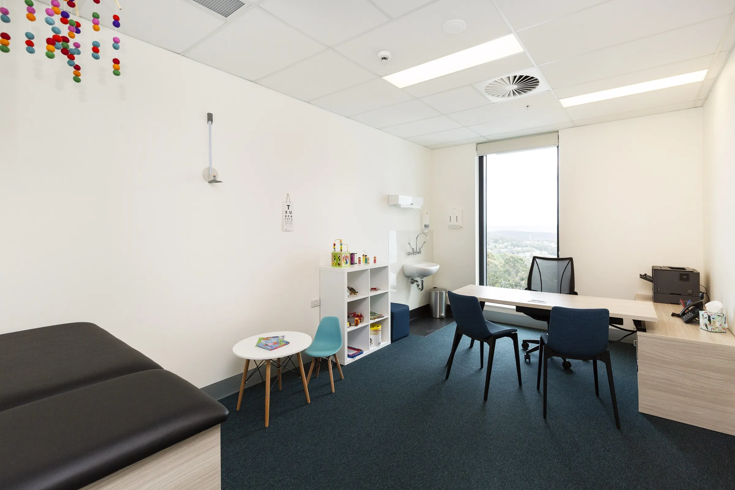 Northern Beaches Paediatrics, consult room