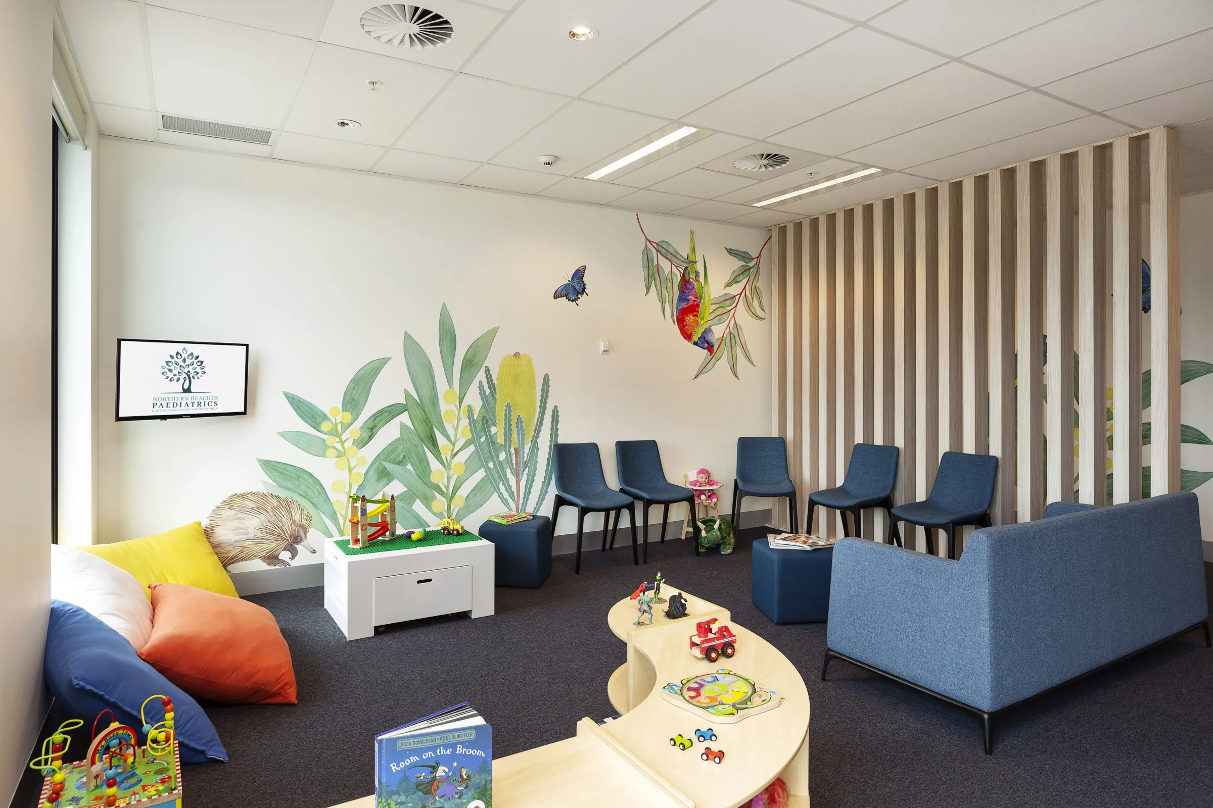 Northern Beaches Paediatrics, waiting room